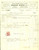 Documento originale, autentico 1926 GENOVA Eugenio ANGIOLINI costruzioni elettriche e telefoniche Fattura 1