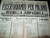 Documento originale, autentico 1939 CANZONIERE FASCISTA Agostino CALLEGARI 34 x 50 cm Passeggiando per MILANO 1