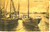 Cartolina originale da collezione 1920 ca LIVORNO Veduta del porto con barche ormeggiate Cartolina FP NV 1
