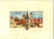 Opera d’arte autentica 1900 ca ARTE GINEVRA Veduta panoramica del centro Acquerello 30x21 cm 1