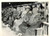 Fotografia d epoca originale 1955 WIEN  World Skating Championship  People watch the race under snowy storm 1