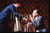 35mm vintage slide* 1985 ca TEATRO Ugo TOGNAZZI durante uno spettacolo (1)