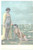 1910 ca ITALIA - EROTICA VINTAGE Bagnanti sugli scogli Cartolina ALTEROCCA FP NV