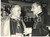 1963 MILANO Mons. Giovanni COLOMBO con il card. Giovanni Battista MONTINI *Foto Fotografia d'epoca con didascalia coeva al verso, che mostra il futuro papa Paolo VI. CONDIZIONI: FAIR (graffi centrali)FORMATO: 18x13 cm     originale e autentica 1