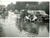 1956 ROMA - CENTOCELLE Automobili in panne a causa degli allagamenti *Foto 18x13 Fotografia d'epoca con didascalia coeva.  CONDIZIONI: G FORMATO: 18x13 cm     originale e autentica 1