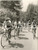 1957 GIRO D'ITALIA Louison BOBET Gastone NENCINI Jean BRANKART Charly GAUL Fotografia d'epoca con didascalia coeva al verso, scattata durante la 19^ tappa Trento-Levico Terme.CONDIZIONI: G (ma  minime piegature al margine superiore)FORMATO: 13x18 cm    originale e autentica 1
