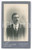 Fotografia d epoca originale 1910 ca GENOVA Ritratto maschile  Busto Foto BRUZZONE CDV 1