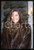 Fotografia d epoca originale Carol ALT attrice  Ritratto in pelliccia  ITALIA 1995 ca 35 mm vintage slide 1