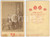 Fotografia d epoca originale 1875 ca TORINO Coppia di nobili  Ritratto  Foto G. AMBROSETTI 11x16 cm 1