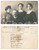Fotografia d epoca originale 1915 ca ROMA Luigi RADAELLI e famiglia  Foto con filastrocca SORELLE CAFARATTI 1