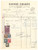 Documento originale, autentico 1940 MILANO Darsena PORTA GENOVA  Silvio CASATI sabbionaio Fattura 1