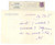 Autografo originale 1955 MILANO Lettera Aurelio CANDIAN a un amico  Vivente? Autografo 1