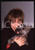 Fotografia d epoca originale Liza MINNELLI  Ritratto con il cane Lilly  MILANO 1989 35mm vintage slide 9 1