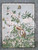 1975 CINA VINTAGE Uccelli su pianta fiorita - quadro 80 X 109,5 cm