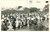 1930 ca LIKASI (CONGO BELGE) Foule au marché - Photo L. GABRIEL 132 Fotografia originale d'epoca, in formato cartolina postale.FOTOGRAFO: L&eacute;opold Gabriel - Panda - Katanga  GOOD/buono  Formato: 14x9 cm originale e autentica 1