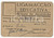 1920 ca LISBOA Liga de Accao Educativa - Bilhete de identidade 11x7 Tessera  d'epoca.  FAIR/discreto Lievi smussature agli angoli Formato: 11x7 cm originale e autentica 1
