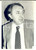 Fotografia d epoca originale 1970 ca NAPOLI Ritratto del dirigente Corrado FERLAINO  Foto 12x18 cm 1