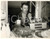 Fotografia d epoca originale 1960 MANCHESTER L. CLEMENTS recording roads condition at lorry drivers snack bar 1