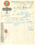 1930 MONZA - CH. FABRE & C. Fabbrica di caglio Liquido Polvere Pasta - Fattura Fattura commerciale d'epoca manoscritta, su carta intestata.Presente marca da bollo.PAGINE: 1  FAIR/discreto piegature d'epoca, fori da classificatore, bruniture diffuse Formato: 22x28 cm originale e autentica 1