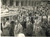 1956 TORINO Piazza San Carlo - Funerali Gianpiero COMBI dirigente JUVENTUS (2) Fotografia d'epoca con didascalia coeva al verso.CONDIZIONI: FAIR (piegature e piccoli difetti di stampa)FORMATO: 18x13 cm     originale e autentica 1