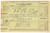 Documento originale, autentico 1937 REGIO LOTTO Giocata di L. Cinque  Schedina 1