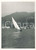 Fotografia d epoca originale 1960 ca LAGO DI GARDA Veduta con barca a vela  Foto artistica 1 1