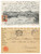 1909 CANTON CHINA River - Carte postale MARIE BRIUZARD & ROGER Cognacs Liqueurs Pregevole cartolina postale pubblicitaria, originale d'epoca, viaggiata. GOOD/buono  Formato: 14x9 cm originale e autentica 1