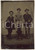 1890 ca ITALIA - Gruppo di tre uomini - Ritratto - Foto FERROTIPIA 6x9 cm Fotografia d'epoca, su lastra metallica. FAIR/discreto lievi sbrecciature e difetti marginali Formato: 6x9 cm originale e autentica 1