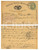 1890 ALVARADO (MEXICO) Cristobal OCHOA Agente loterias - Tarjeta postal Cartolina postale autografa, originale d'epoca, viaggiata.Timbro di Cristobal Ochoa al recto. GOOD/buono  Formato: 14x9 cm originale e autentica 1