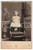 Fotografia d epoca originale 1871 GENOVA Ritratto di bambina con vaso di fiori  Foto G. B. SCIUTTO 3 1