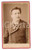 Fotografia d epoca originale 1890 ca PARIS  Ritratto di giovane uomo  Fotografia Jean COUTURIER CDV 1