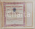 Oggetto da collezione cartaceo 1922 MINES DE BOUARFA MAROC Société Anonyme Certificat nominatif 2500 francs 1