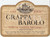 Materiale pubblicitario d’epoca 1970 ca MILANO Distilleria APE Tenuta CASTEL VECCHIO Grappa Barolo Etichetta 1