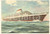Cartolina originale da collezione 1955 ca MARINA MERCANTILE Transatlantico Andrea DORIA illustrata Cartolina 5 1