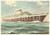 Cartolina originale da collezione 1955 ca MARINA MERCANTILE Transatlantico Andrea DORIA illustrata Cartolina 7 1