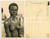1930 C. ZAGOURSKI «L'Afrique qui disparaît» Lusambo - Une femme ^Postcard 29  Fotocartolina postale d'epoca, appartenente alla serie &laquo;L'Afrique qui dispara&icirc;t&raquo; del fotografo Casimir Zagourski (L&eacute;opoldville).n.29, non viaggiata.CONDIZIONI: FAIR (residui di incollatura al verso)FORMATO: 14x9 cm    originale e autentica 1