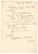 Autografo originale 1954 VENEZIA Cartolina di Vincenzo MANZINI a un amico  Autografo 1