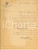 1896 BRESCIA CICLISMO Veloce Club Victoria - Lettera Ercole PAROLI *Autografo Lettera manoscritta, con firma autografa del fondatore del circolo, l'avv. Ercole Paroli, relativa alla partecipazione alla votazione per le cariche sociali.Su carta intestata. PAGINE: 4 (1 scritta) VERY POOR/gravemente danneggiato evidenti piegature d'epoca, con macchie marginali, tarlature e strappi FORMATO: 21x28 cm originale e autentica 1