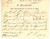 Oggetto da collezione cartaceo 1903 SALO  Congregazione di Carità  Biglietto autografo Presidente 1