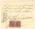 Oggetto da collezione cartaceo 1903 SALO  Congregazione di Carità  Biglietto autografo Presidente 2