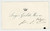 Autografo originale 1920 ca BOLOGNA Luigi e Giulietta RUSCONI Biglietto condoglianze AUTOGRAFO 1