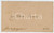 Autografo originale 1890 ca RUSSI RA Cav. Calisto BACCARINI Biglietto condoglianze AUTOGRAFO 1