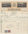 Documento originale, autentico 1927 TORINO Corso Ciriè  Gaetano BIANCHINI Fabbrica letti in ferro Fattura 1