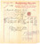 1929 TORINO Via Saluzzo - Alessandro MELLANO Lavorazione spugne - Fattura (2) Fattura commerciale d'epoca manoscritta, su carta intestata.Presente marca da bollo.PAGINE: 1   FAIR/discreto piegature d'epoca; ingiallimenti FORMATO: 22x24 cm originale e autentica 1