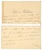 Autografo originale 1888 BOLOGNA Alfonso RUBBIANI restauratore  Biglietto da visita AUTOGRAFO 1