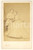 Fotografia d epoca originale 1875 ca COMO Avv. Guido VENINI con la moglie Gioconda CAIMI Foto PAGLIANO CDV 1