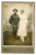 Fotografia d epoca originale 1890 ca ST. VALLIER  MATRIMONIO Sposi il giorno delle nozze  Foto A. BONNETON 1