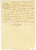 Documento originale, autentico 1819 MACERATA Mario LAURI riceve credito da Francesco ACCORRETTI 1