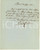 Documento originale, autentico 1850 SAN FIORANO Lettera Edmondo BARBIERI su dote Santa POLENGHI 1