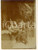 Fotografia d epoca originale 1890 ca COSTUME ITALIA Conversazione tra un ufficiale e un professore Foto 7x9 1